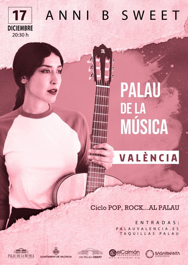ANNI B SWEET. CICLO POP, ROCK… AL PALAU