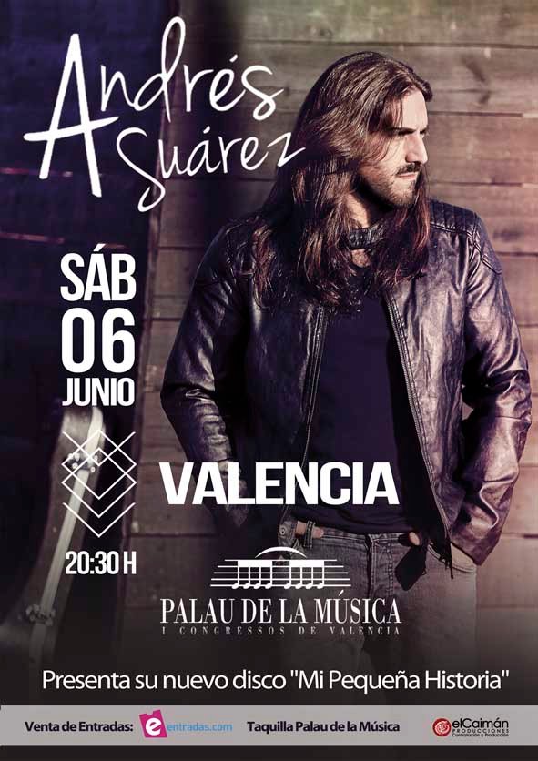 ANDRES SUAREZ presenta su nuevo disco en Valencia