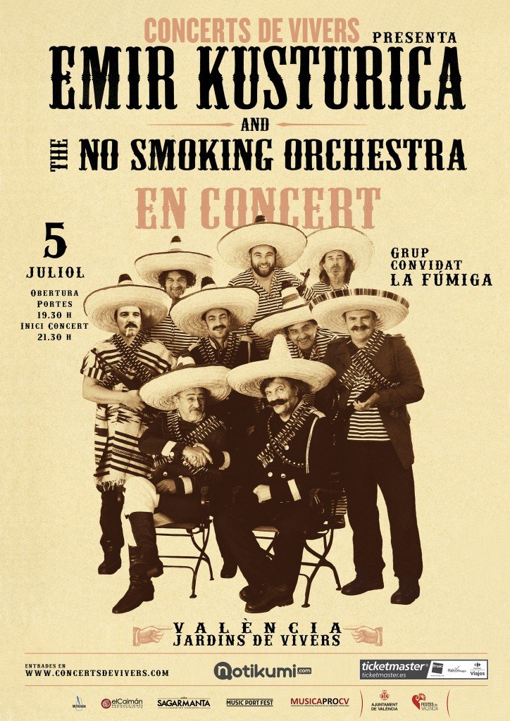 EMIR KUSTURICA & NO SMOKING ORQUESTRA en València