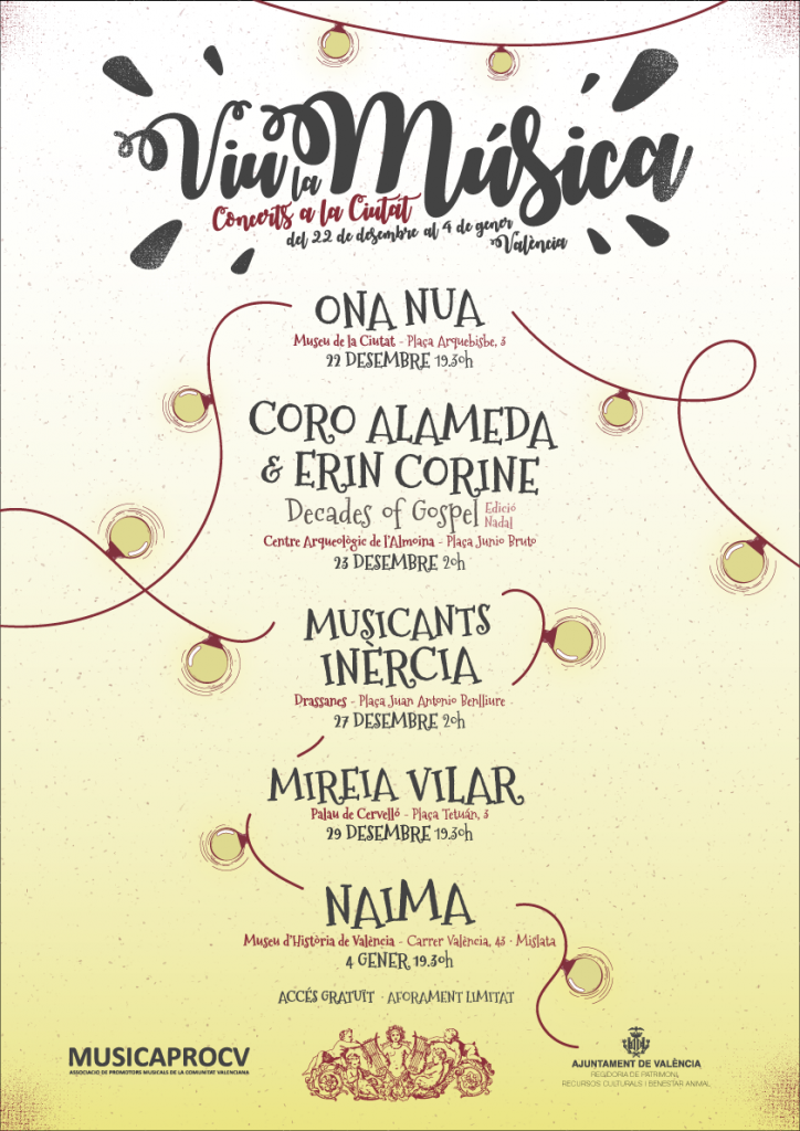 VIU LA MÚSICA. Concerts a la ciutat