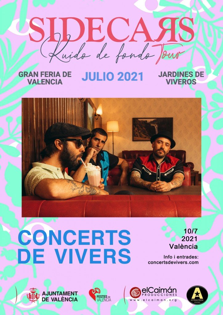 SIDECARS en Concerts de Vivers